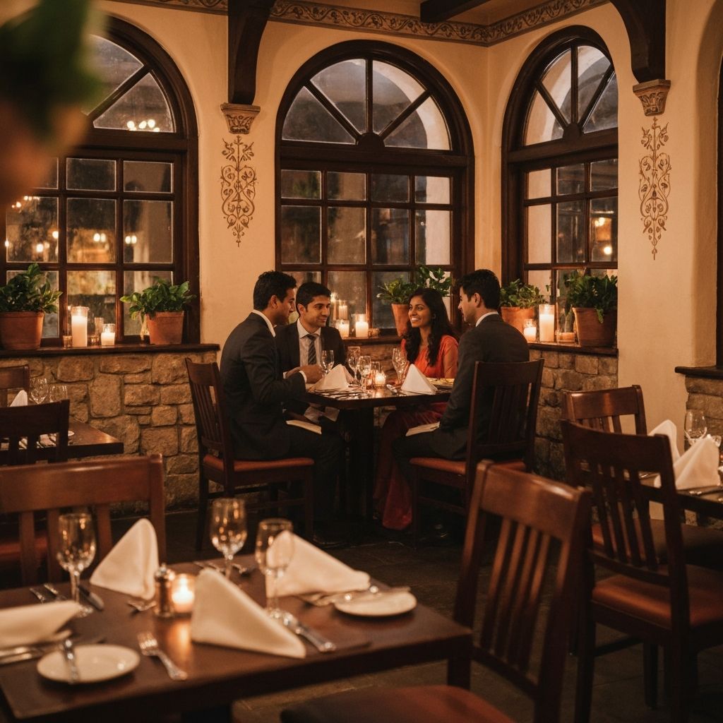 Atmosphäre im Restaurant Tramontana